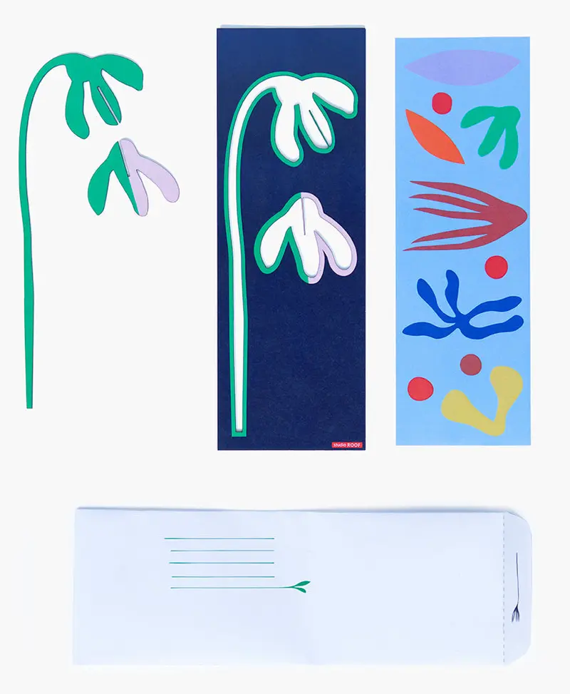 Studio Roof Pop Out Cards - Mintrose 1