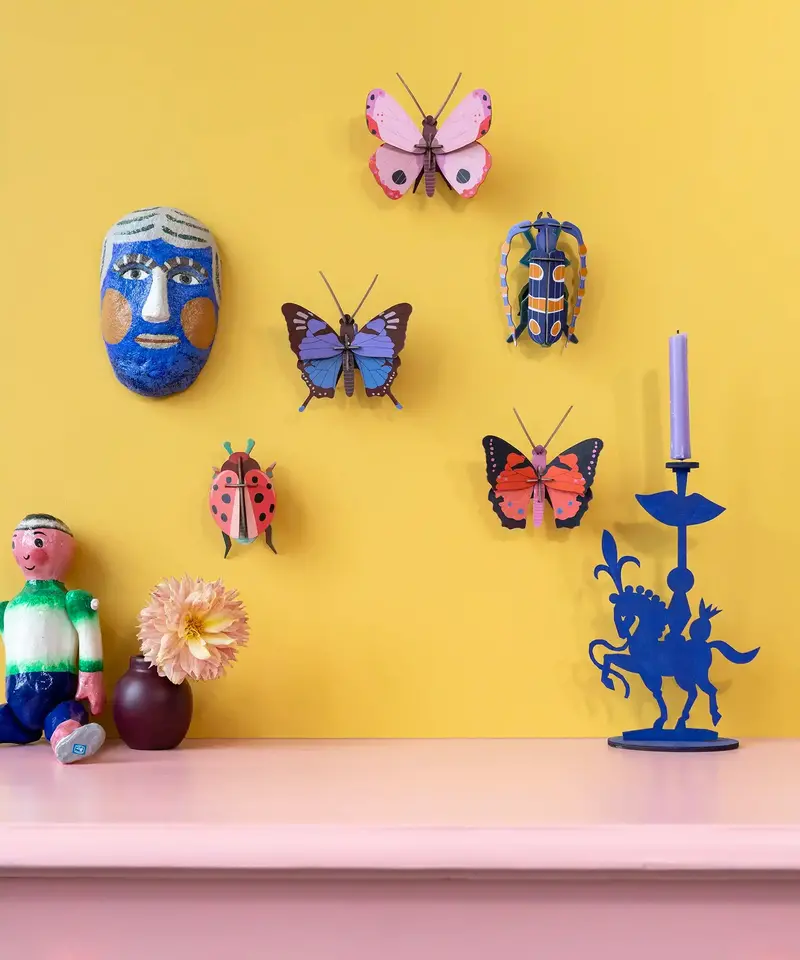 Studio Roof Rosora Butterfly 3D Cardboard Wall Art 2