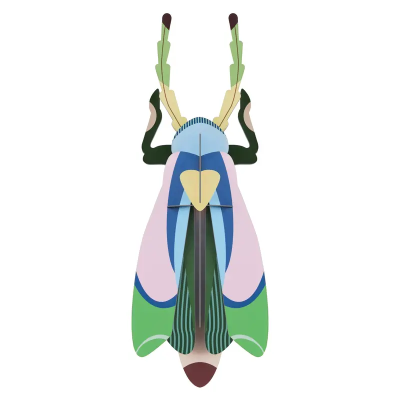 Studio Roof Sakura Beetle Cardboard Model 1