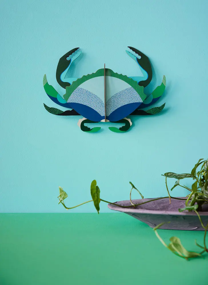 Studio Roof Sea Creatures - Aquamarine Crab 2