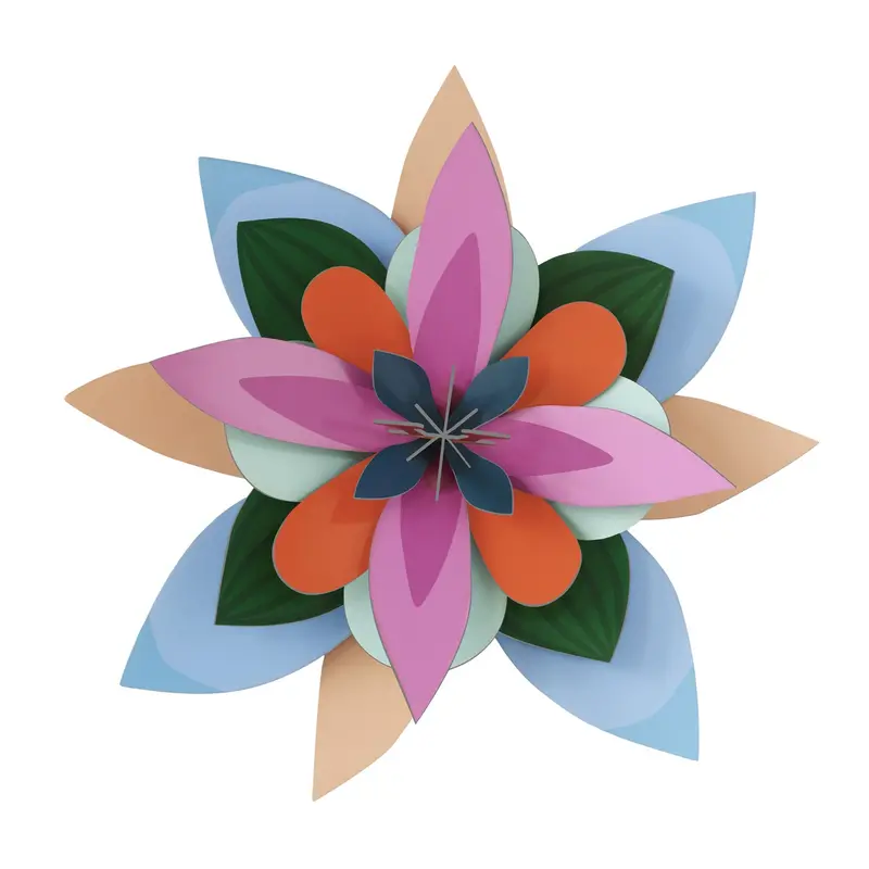 Studio Roof Watermelon Punch Flower Wall Art 1