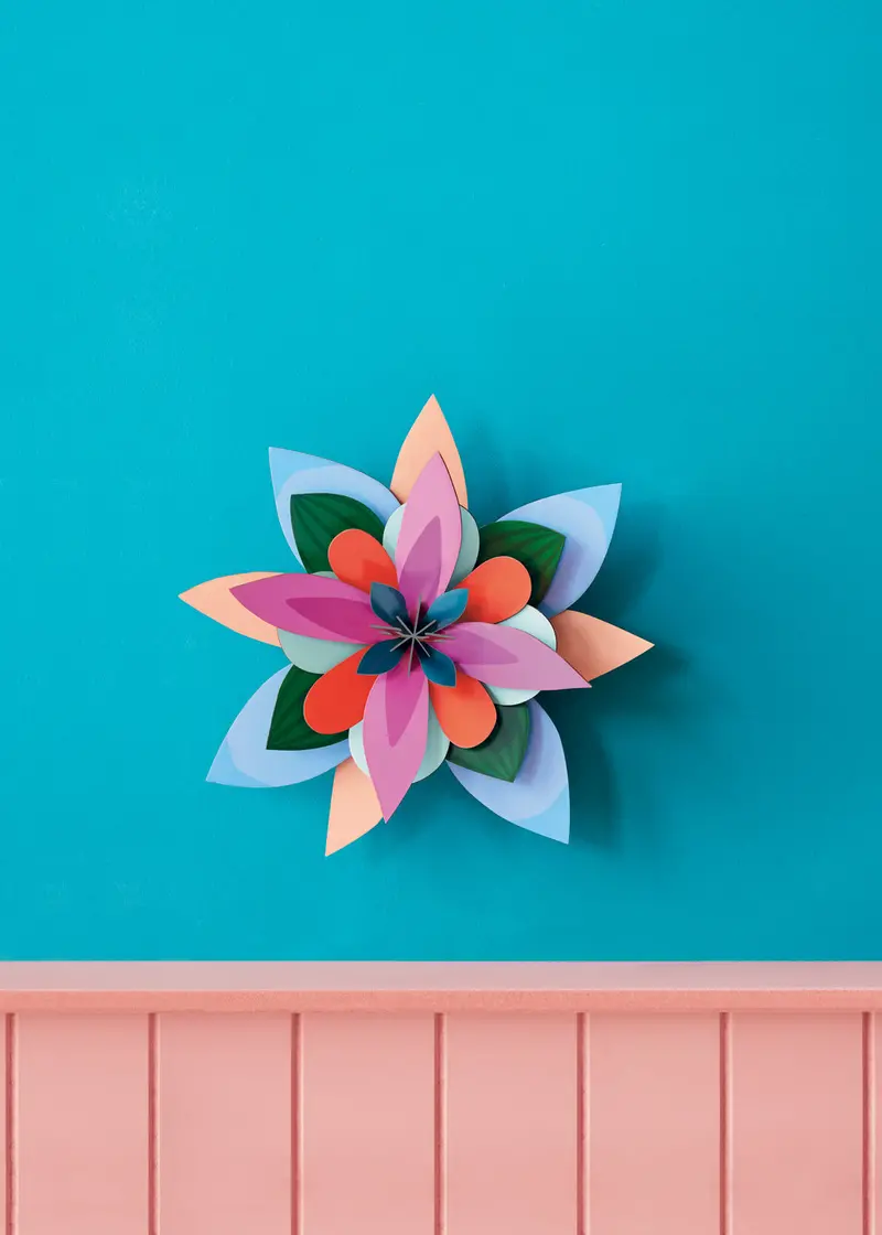 Studio Roof Watermelon Punch Flower Wall Art 2
