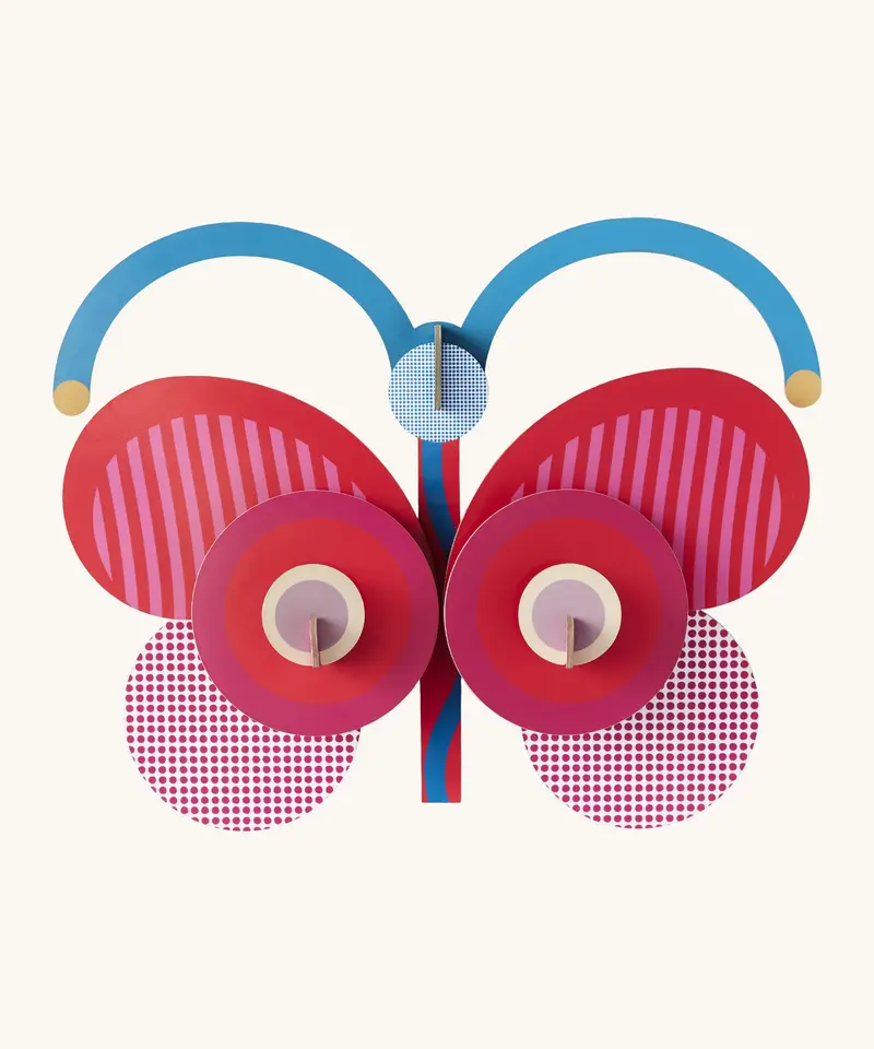 Studio Roof X Zoe Miller - Stripy Butterfly 1