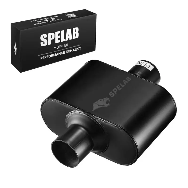 Super 10 Series Center In Center Out Exhaust Muffler | Spelab 1