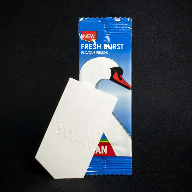 Swan Flavour Fusion Card - Fresh Burst Mint 1