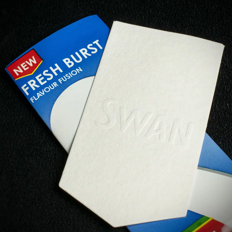 Swan Flavour Fusion Card - Fresh Burst Mint 2