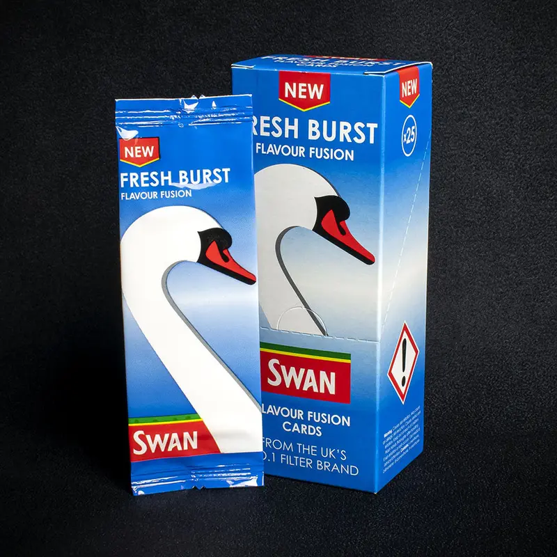Swan Flavour Fusion Cards - Fresh Burst Mint - Box Of 25 1