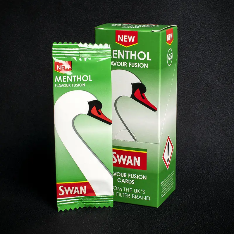 Swan Flavour Fusion Cards - Menthol - Box Of 25 1