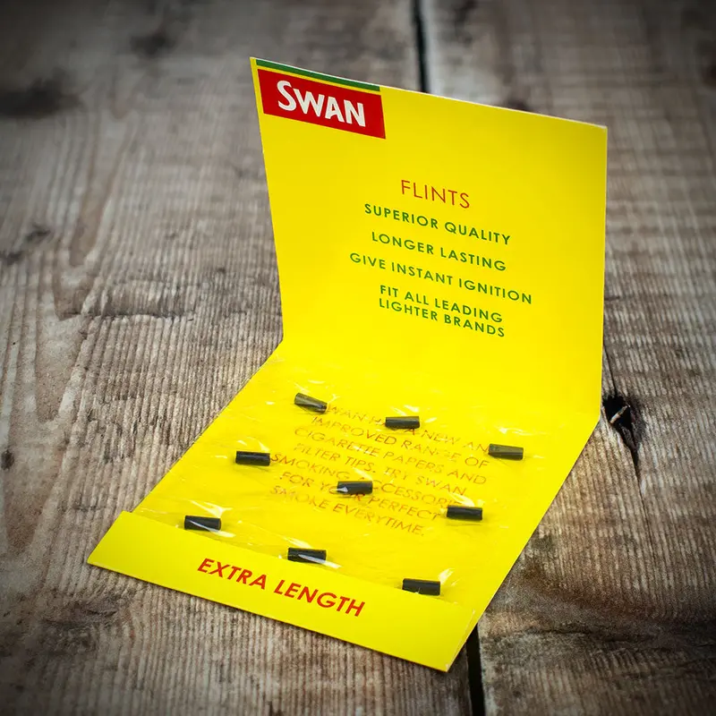 Swan Lighter Flints - Extra Length 9 Pack 2