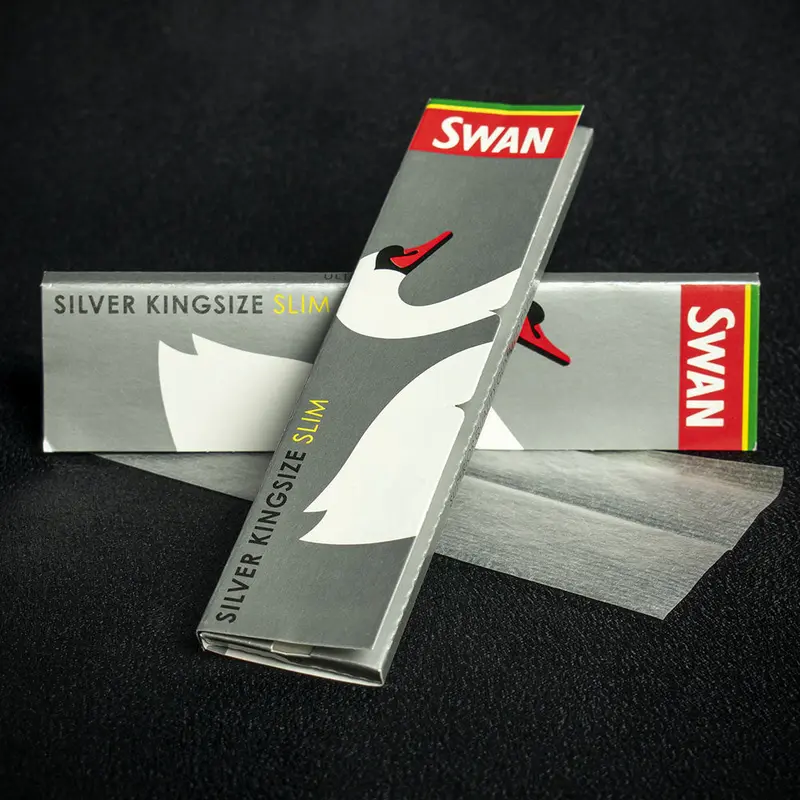 Swan Rolling Papers King Size Silver - 2 Packs 1
