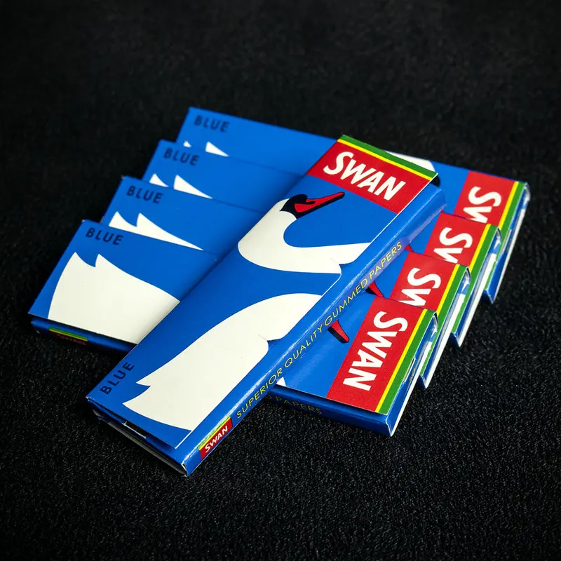 Swan Rolling Papers Regular Blue - 5 Packs 1