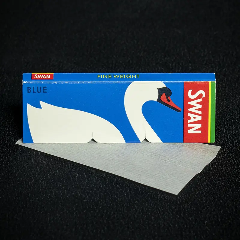 Swan Rolling Papers Regular Blue - Box Of 50 2