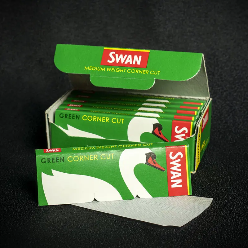 Swan Rolling Papers Regular Green - Multipack Of 6 2