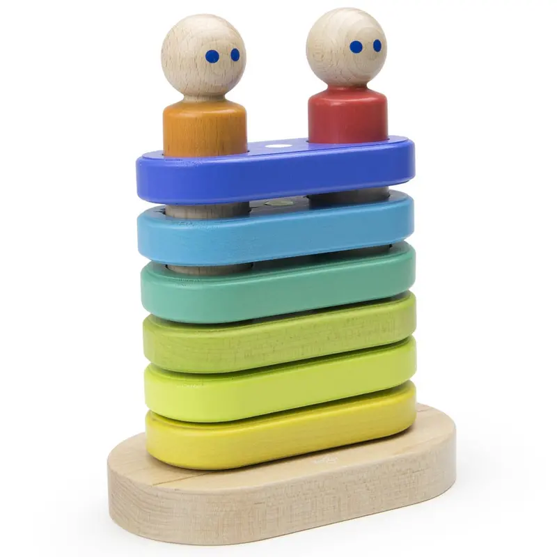 Tegu Floating Stacker Blue / Green 1