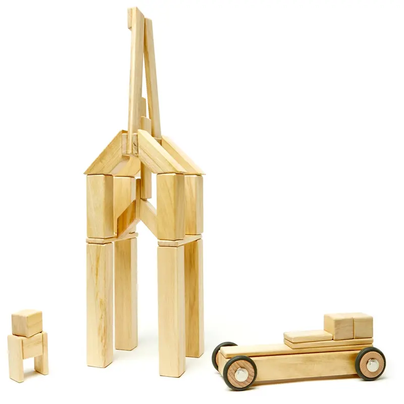 Tegu Magnetic Blocks - Natural 42 Piece 1