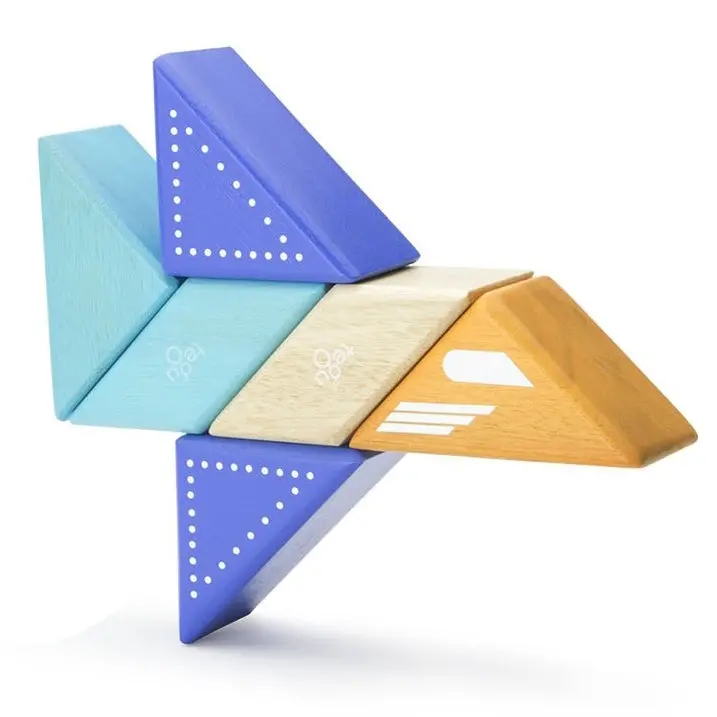 Tegu Magnetic Blocks Travel Pal - Jet Plane 1