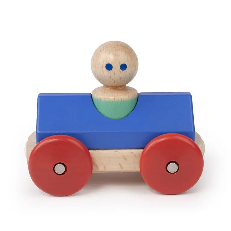 Tegu Magnetic Racer Blue And Poppy 1