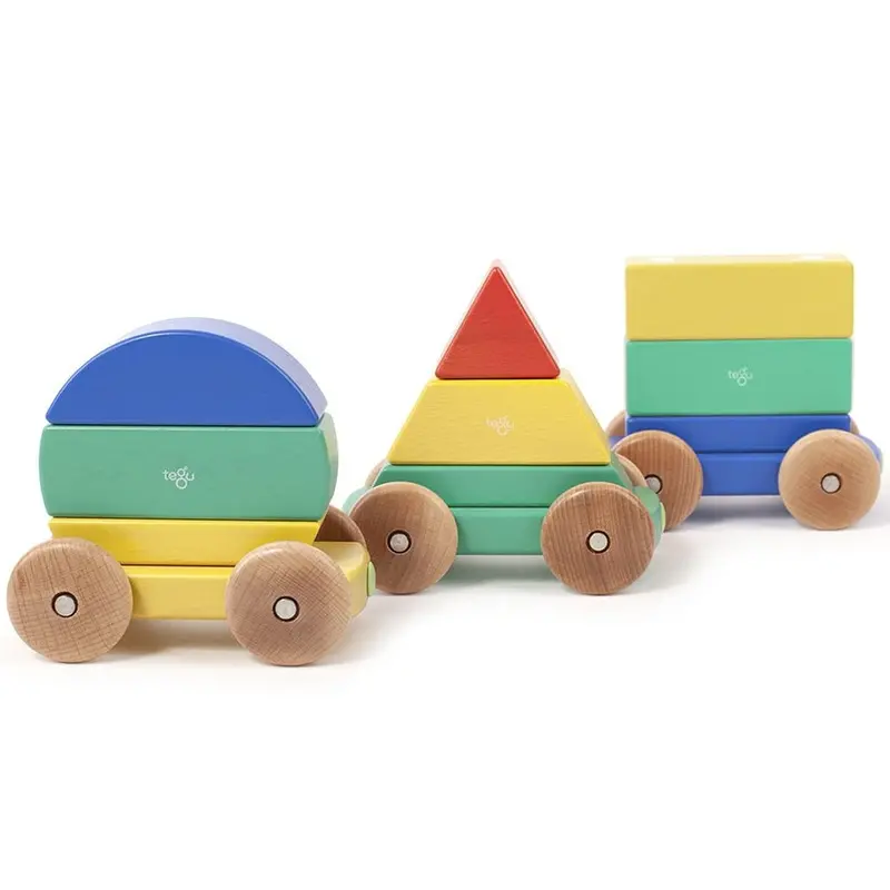 Tegu Magnetic Shape Train - Big Top 1