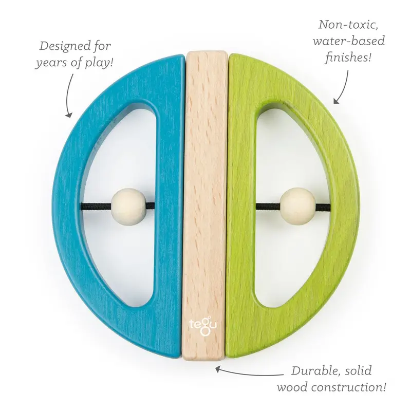 Tegu Swivel Bug Teal / Green 2