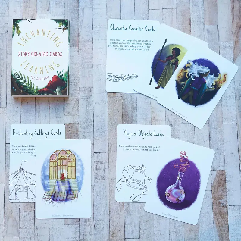 The Phive Enchanting Learning Story Creator Cards - The Kingdom 1