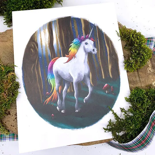 The Phive Enchanting Unicorn Print 1