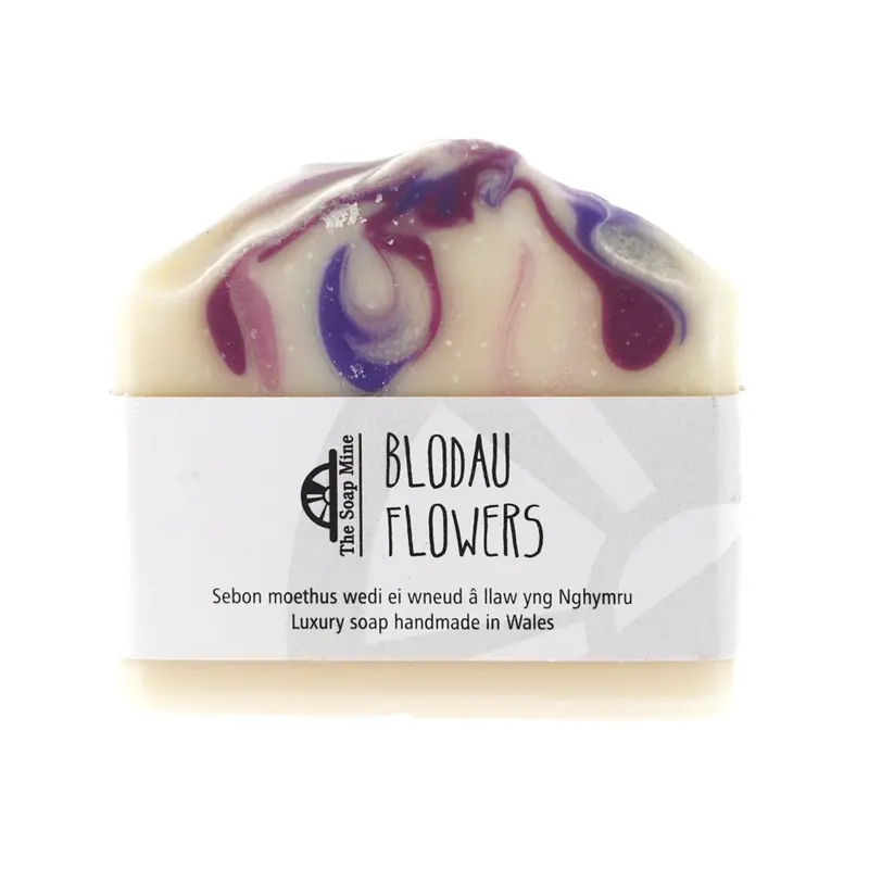 The Soap Mine Handmade Soap Bar - Blodau 1