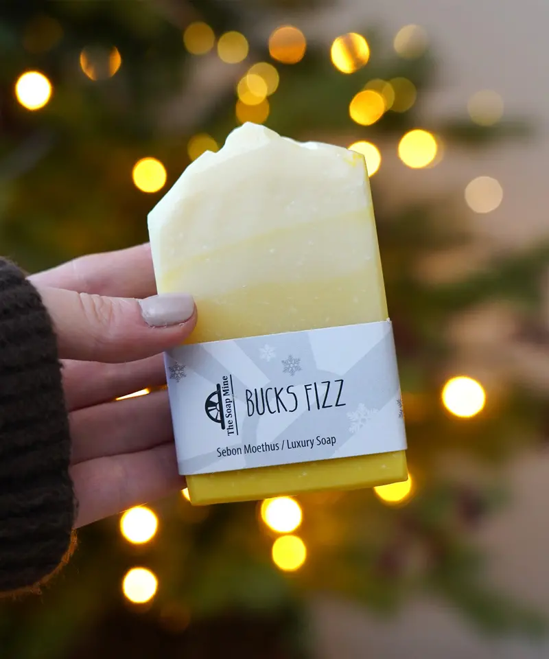 The Soap Mine Handmade Soap Bar - Buck's Fizz 2