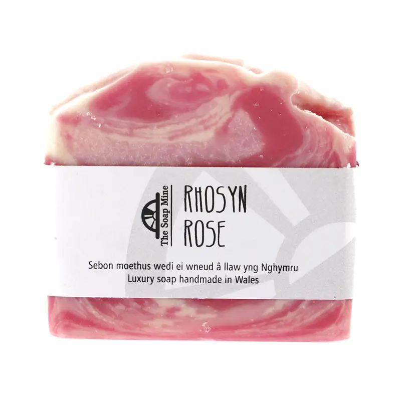 The Soap Mine Handmade Soap Bar - Rhosyn 1