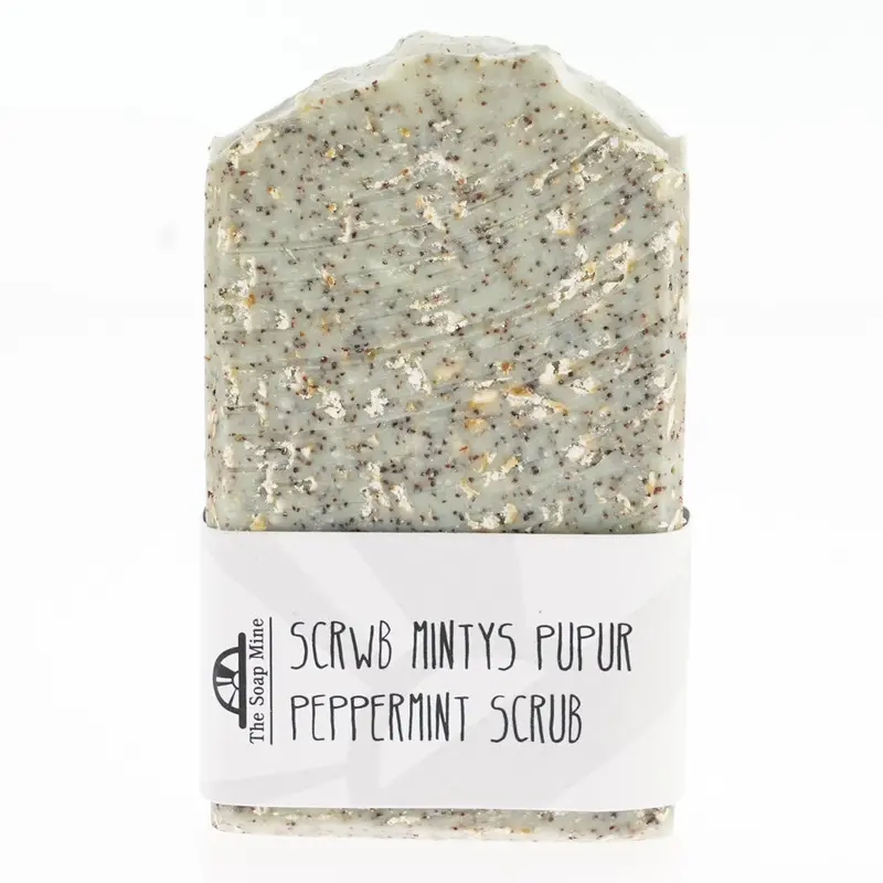 The Soap Mine Scrub Bar - Peppermint 1