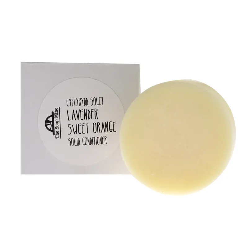 The Soap Mine Solid Conditioner Bar - Lavender & Orange 1