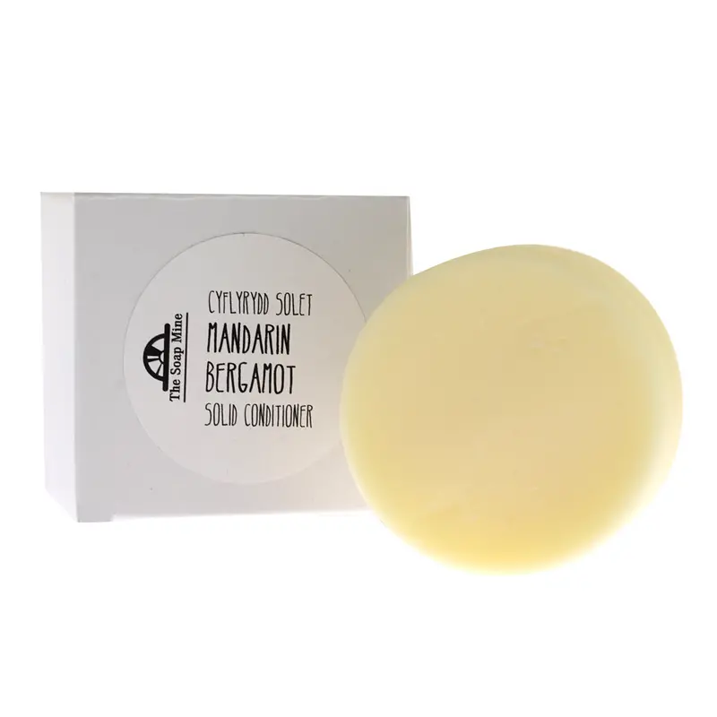 The Soap Mine Solid Conditioner Bar - Mandarin & Bergamot 1