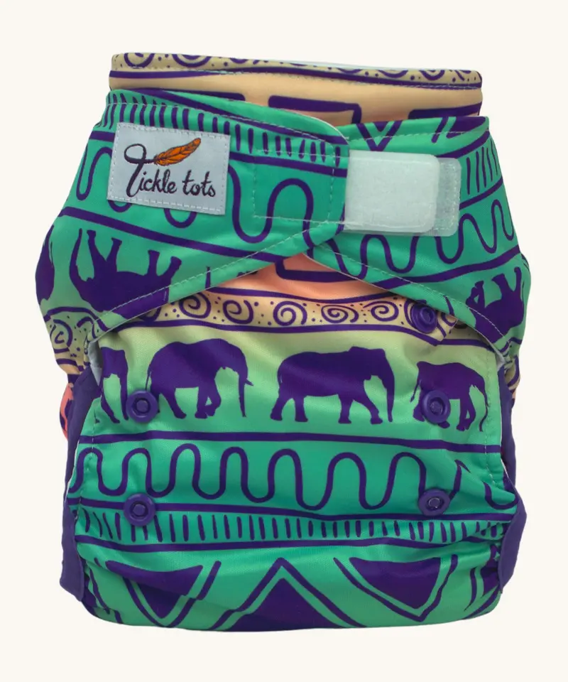 Tickle Tots Hybrid Reusable Nappy 1