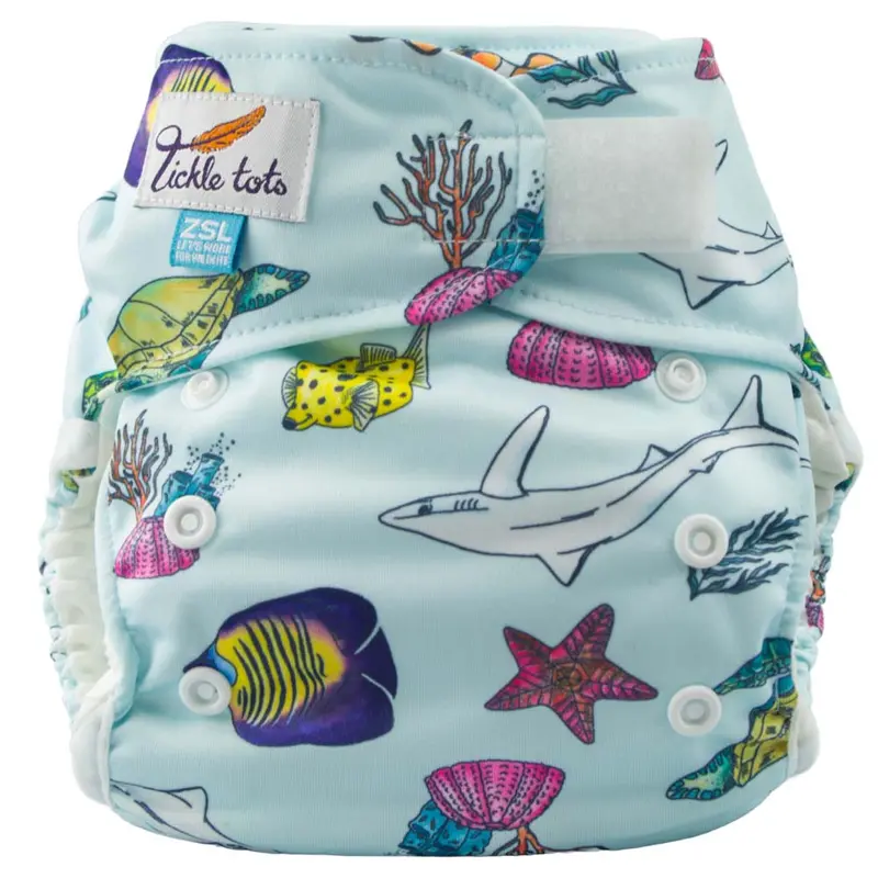 Tickle Tots Hybrid Reusable Nappy 10