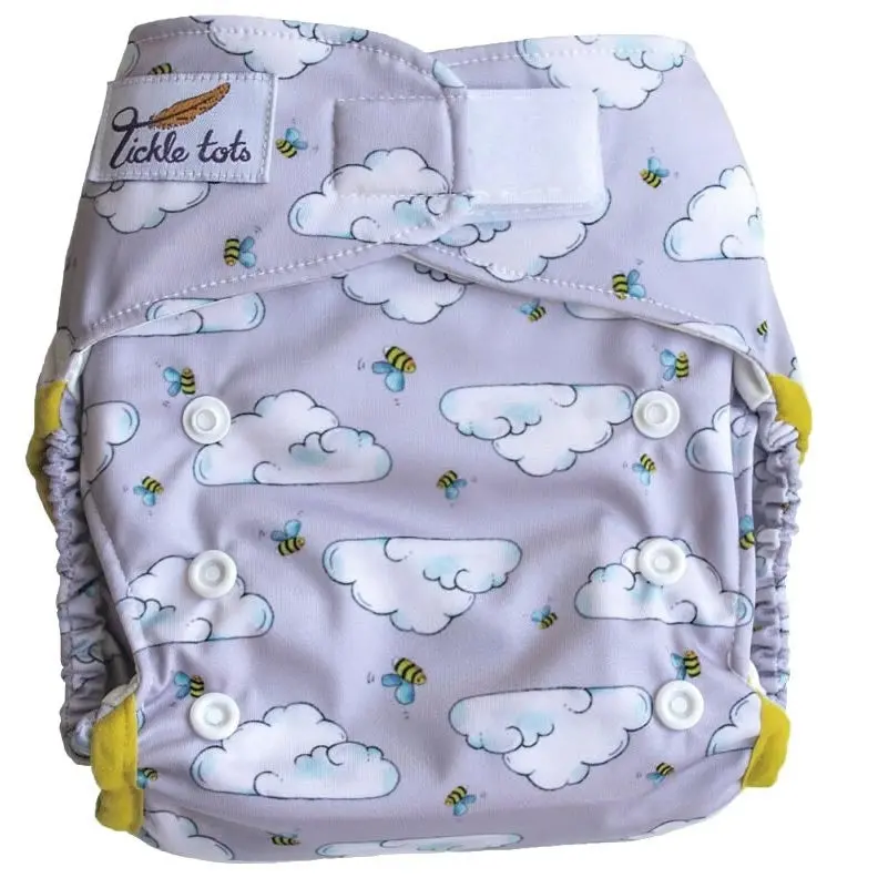 Tickle Tots Hybrid Reusable Nappy 8