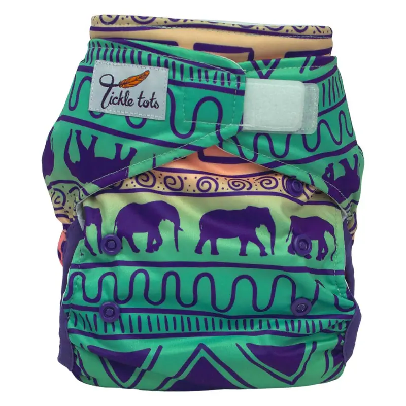Tickle Tots Hybrid Reusable Nappy 8