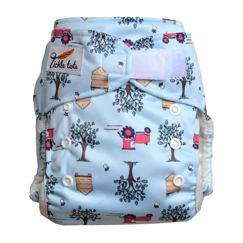 Tickle Tots Hybrid Reusable Nappy 9
