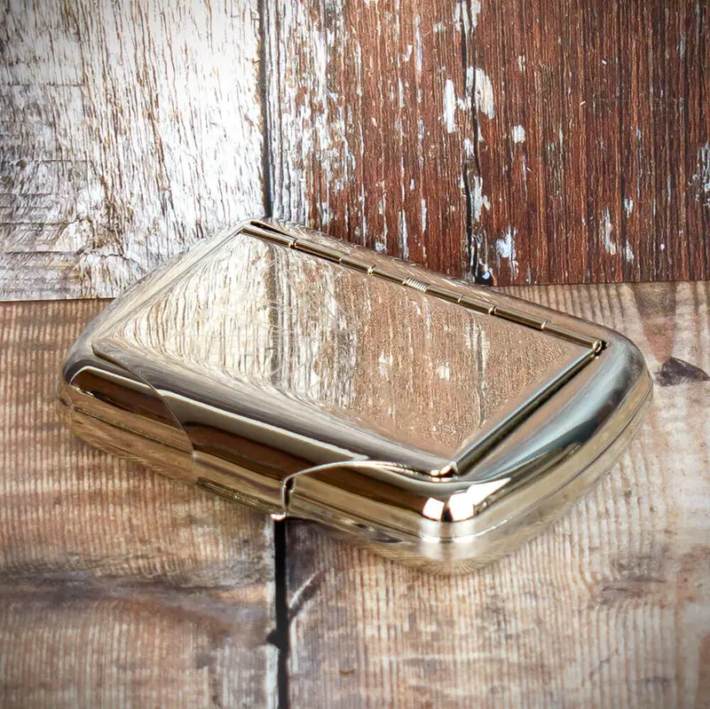 Tobacco Tin With Paper Holder - Union Jack Design 1