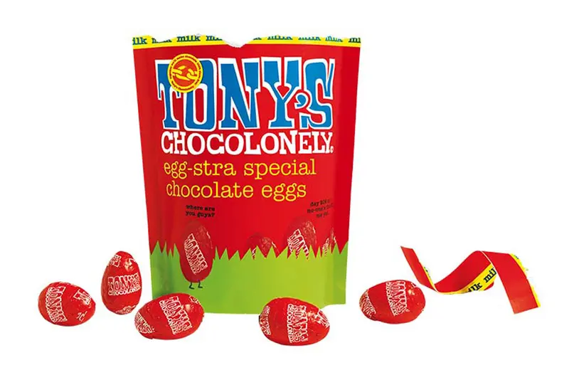 Tony's Chocolonely Egg-Stra Special Chocolate Eggs Pouch - Milk Chocolate 180G 2