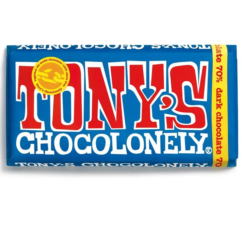 Tony's Chocolonely Fairtrade Extra Dark Chocolate 180G 1
