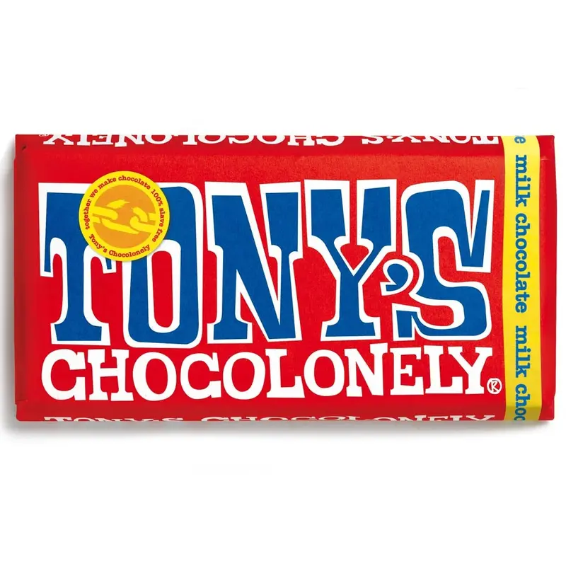 Tony's Chocolonely Fairtrade Milk Chocolate 180G 1