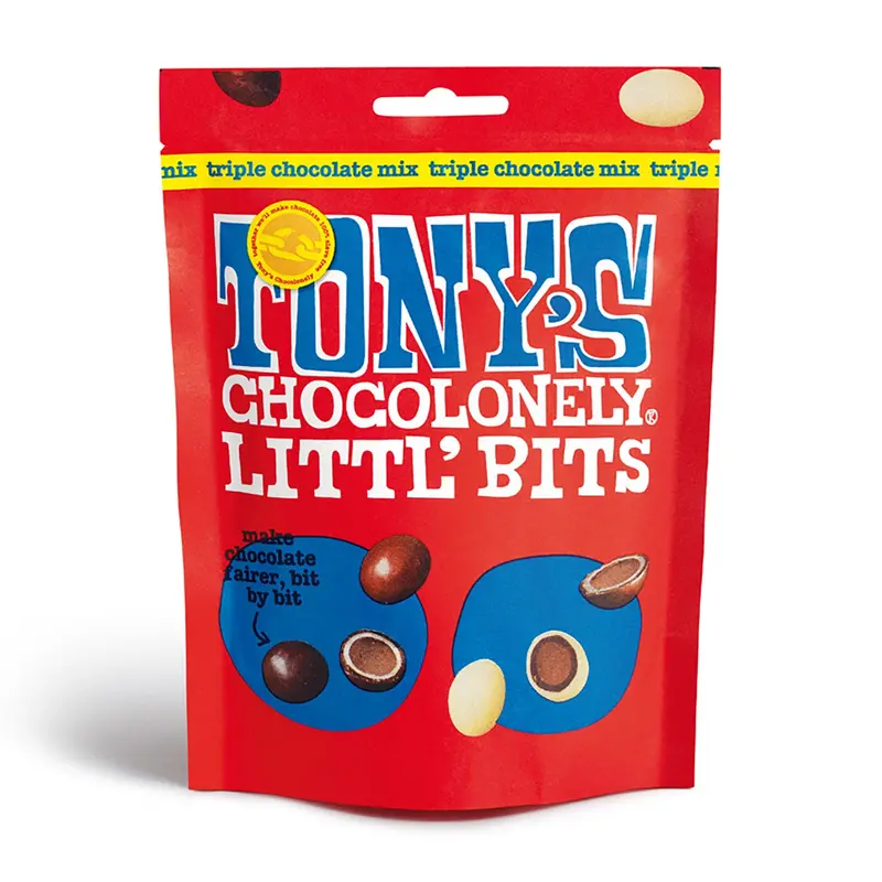 Tony's Chocolonely Littl' Bits Triple Chocolate Mix - 100G 1