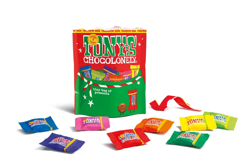 Tony's Chocolonely Tiny Tony's Christmas Pouch 2