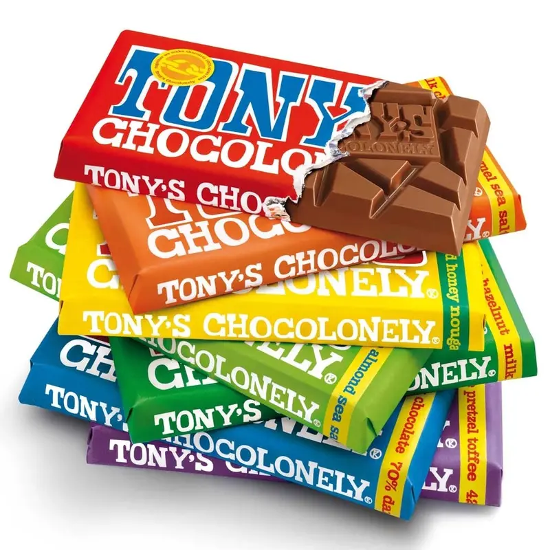 Tony's Chocolonely White Raspberry Popping Candy Chocolate 180G 2