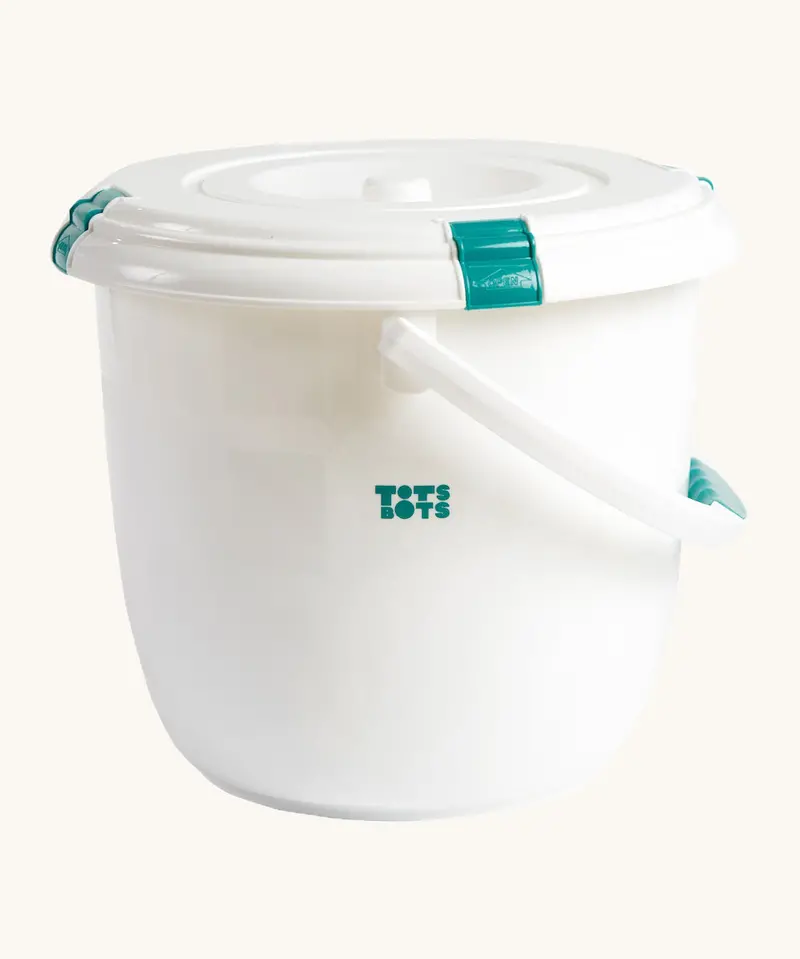 Tots Bots Lockable 16L Nappy Bucket 1