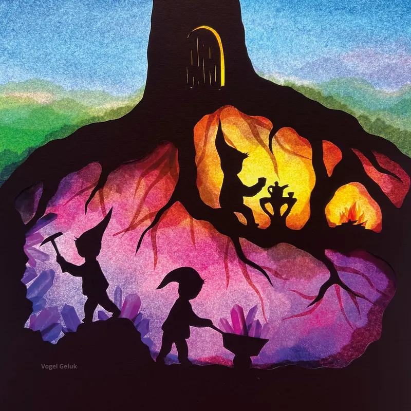 Toverlux Silhouettes - Artwork By Vogel Geluk 8
