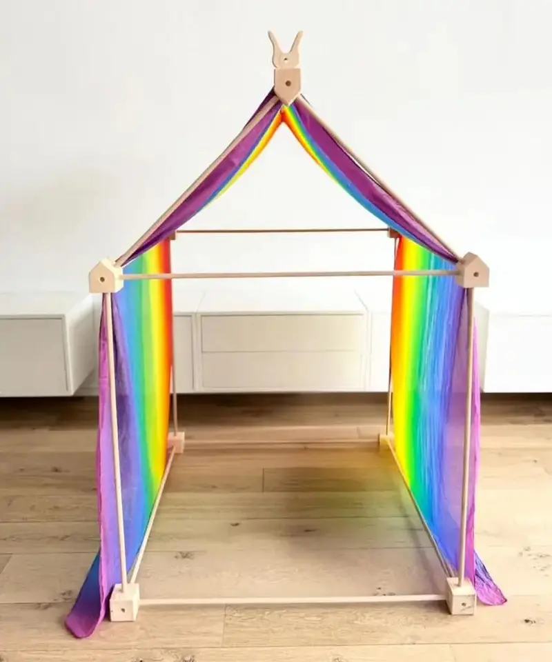 Trigonos Big Rainbow Den Construction Set 1