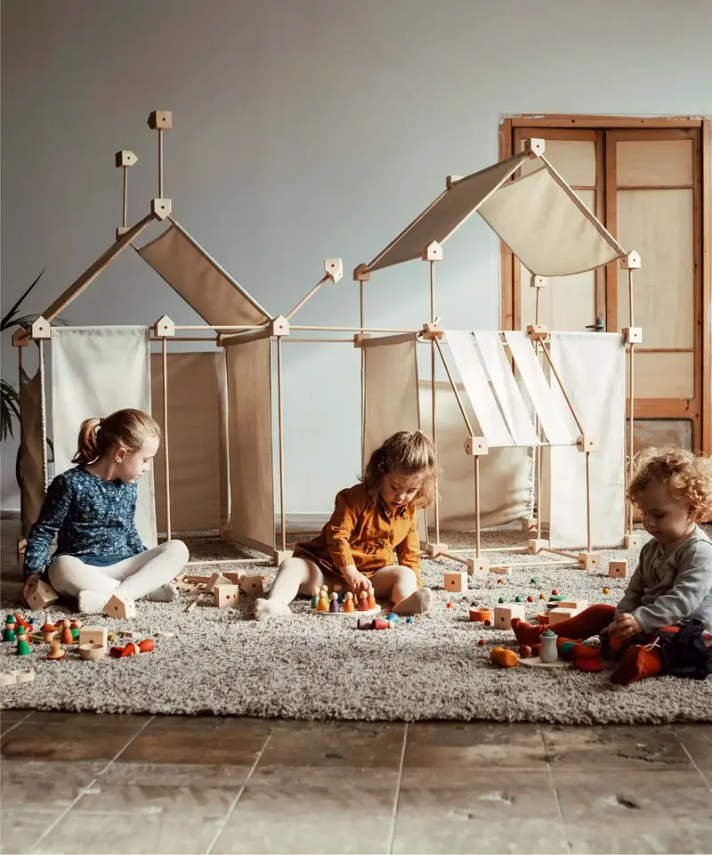 Trigonos Family Organic Den Construction Set 2