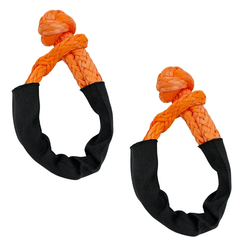 Trucktok 1" X 30Ft Kinetic Recovery Rope Soft Shackle Series 35,000 Lbs Break Strength 3