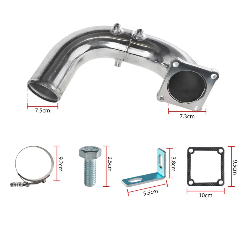 Trucktok 1994-1998 5.9L 12V Dodge Cummins Diesel 3" Air Intake Elbow Charge Pipe Generic 2