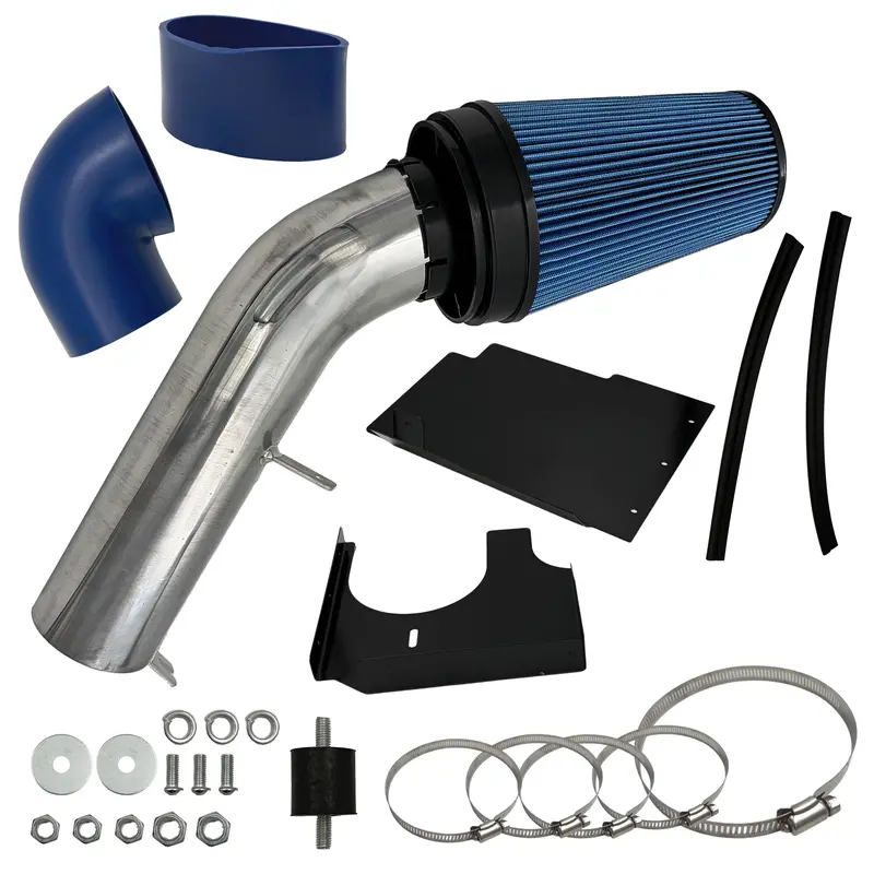 Trucktok 1999-2006 4.8L 5.3L 6.0L Chevy Gmc V8 Cold Air Intake W/Heat Shield 1